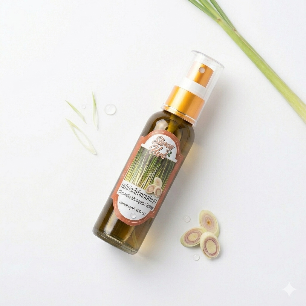 สเปรย์ตะไคร้หอมกันยุง