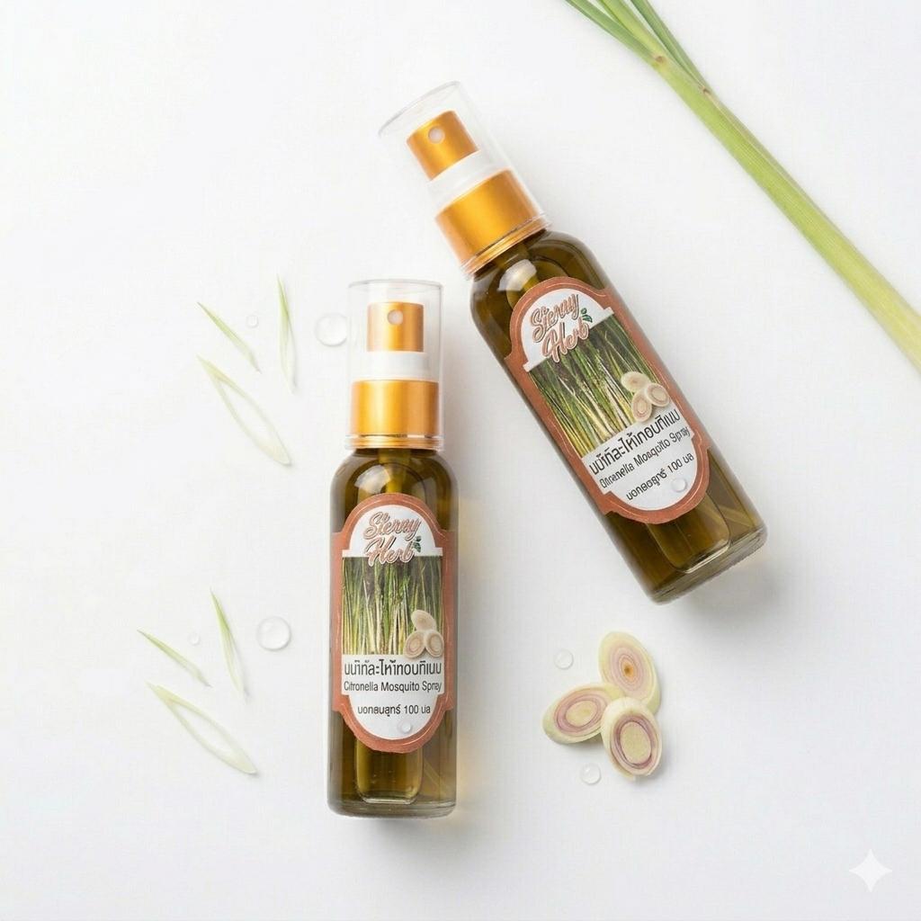 สเปรย์ตะไคร้หอมกันยุง