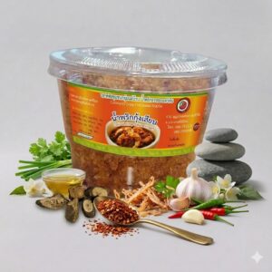 น้ำพริกกุ้งเสียบ