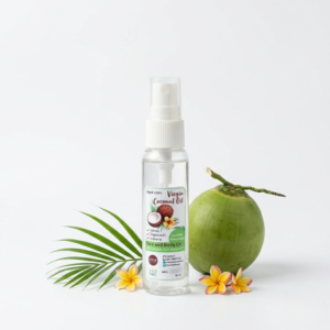 น้ำมันมะพร้าวสกัดเย็น 100% ขนาด 50 มล.