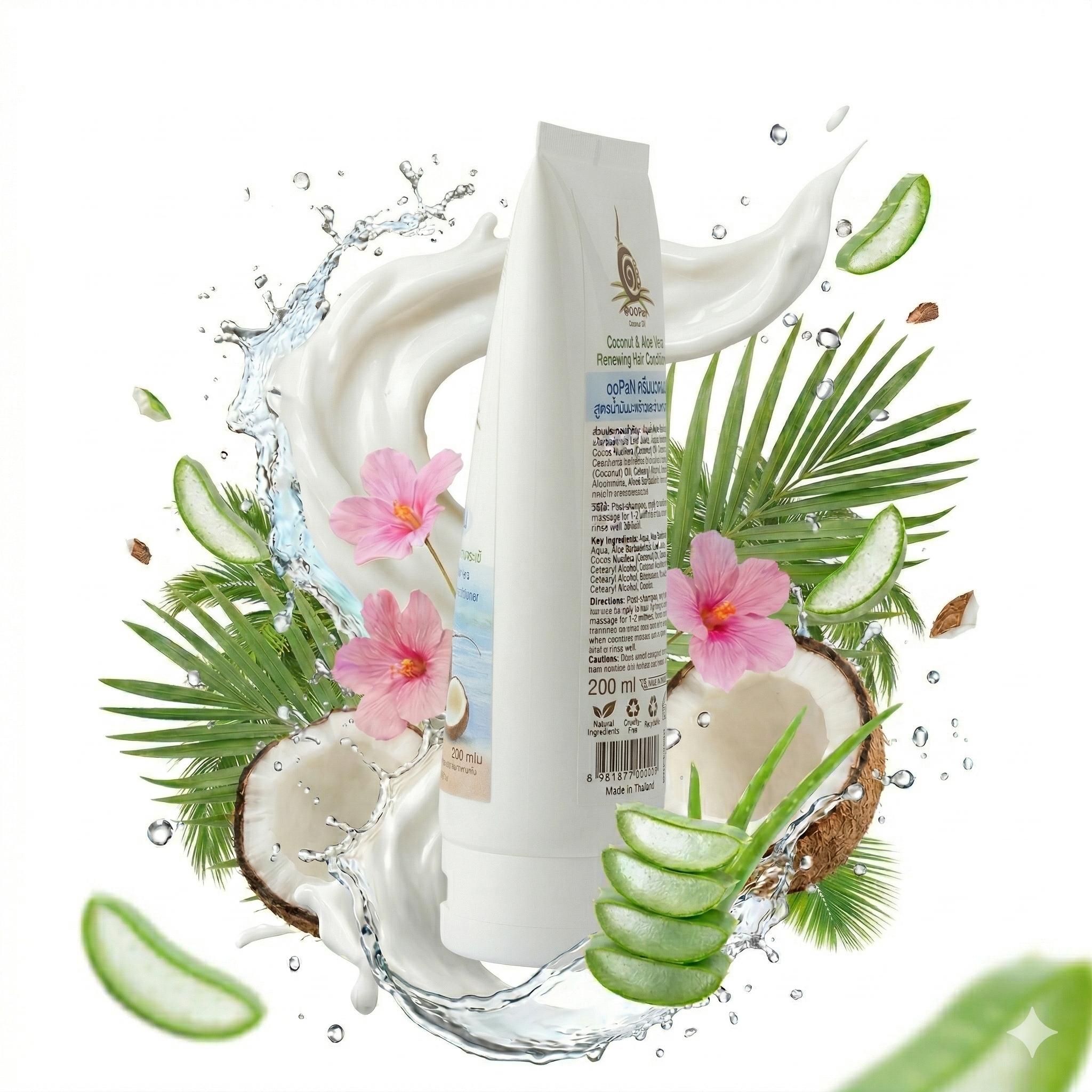 ครีมนวดผมน้ำมันมะพร้าว