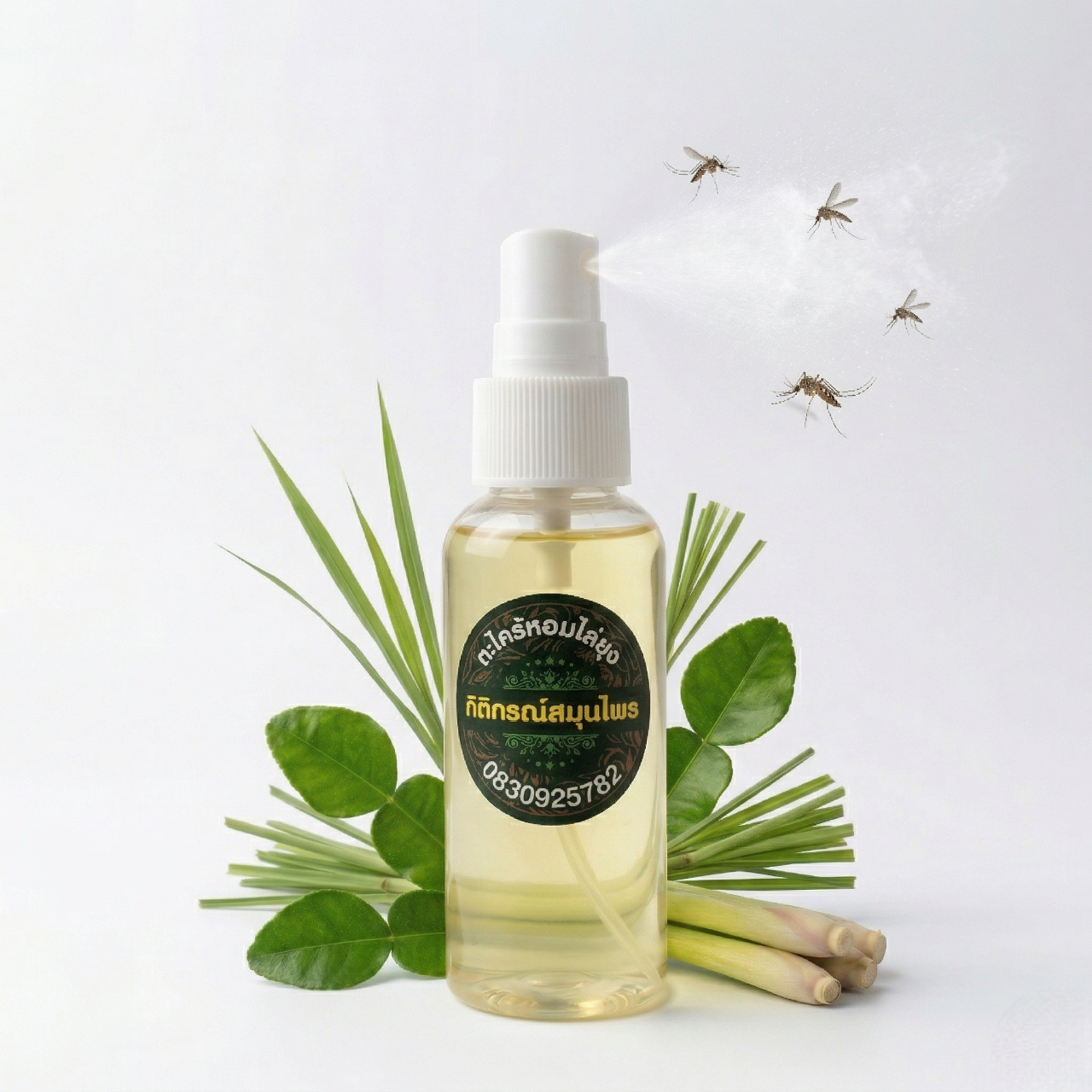 ตะไคร้หอมไล่ยุง