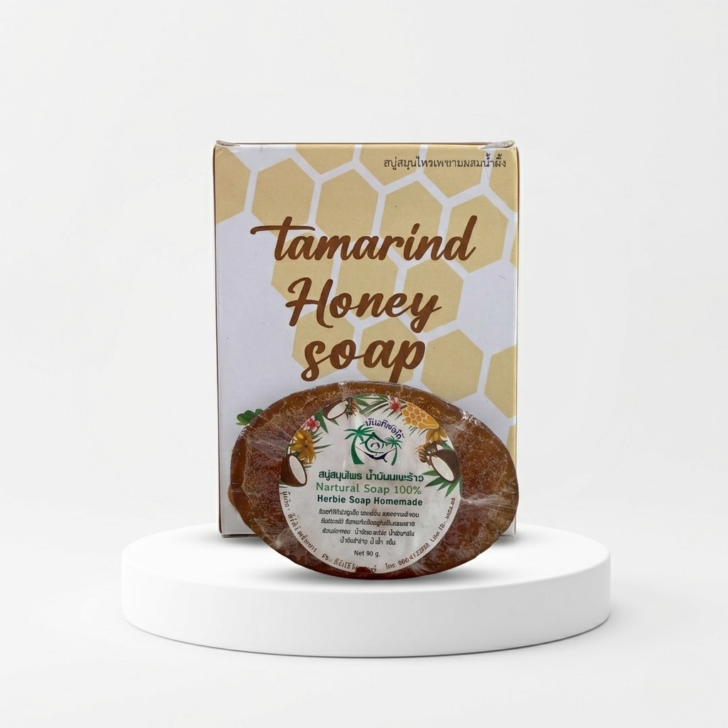 สบู่สมุนไพรน้ำมันมะพร้าว