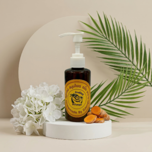 สบู่เหลวสมุนไพรขมิ้นผสมมะขาม ขนาดเล็ก