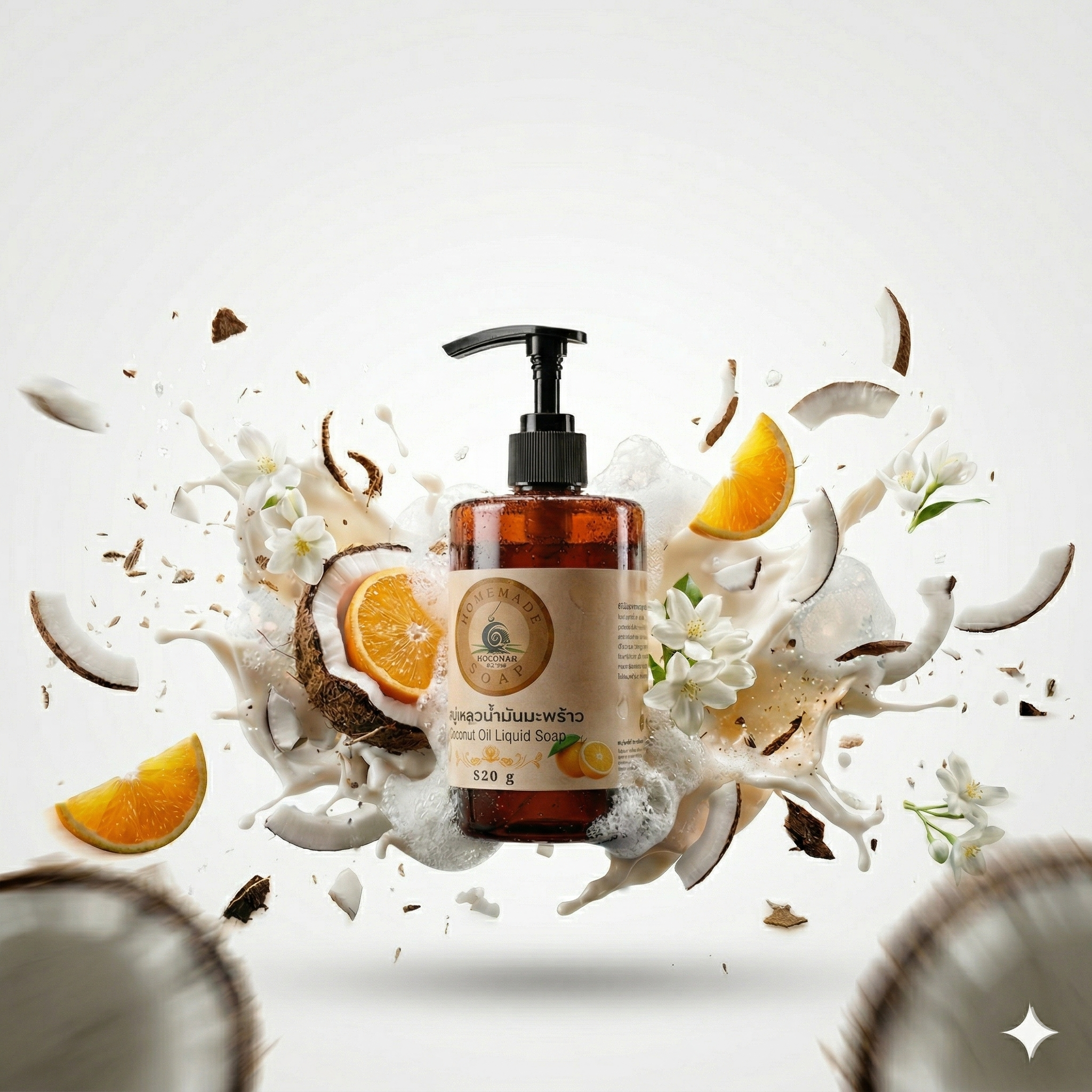 สบู่เหลว”น้ำมันมะพร้าว”