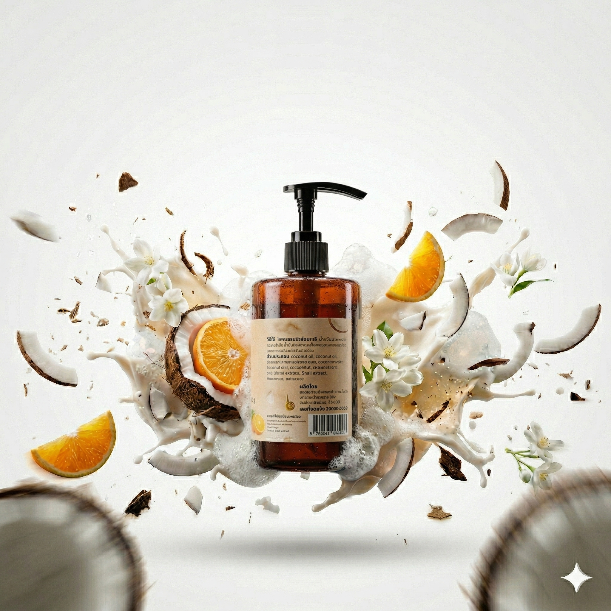 สบู่เหลว”น้ำมันมะพร้าว”