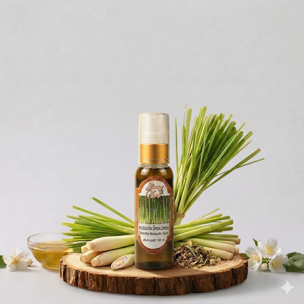 สเปรย์ตะไคร้หอมไล่ยุง