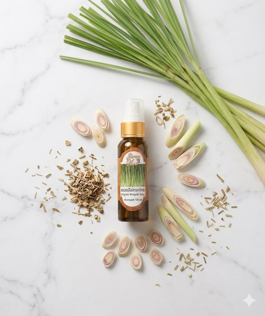 สเปรย์ตะไคร้หอมไล่ยุง