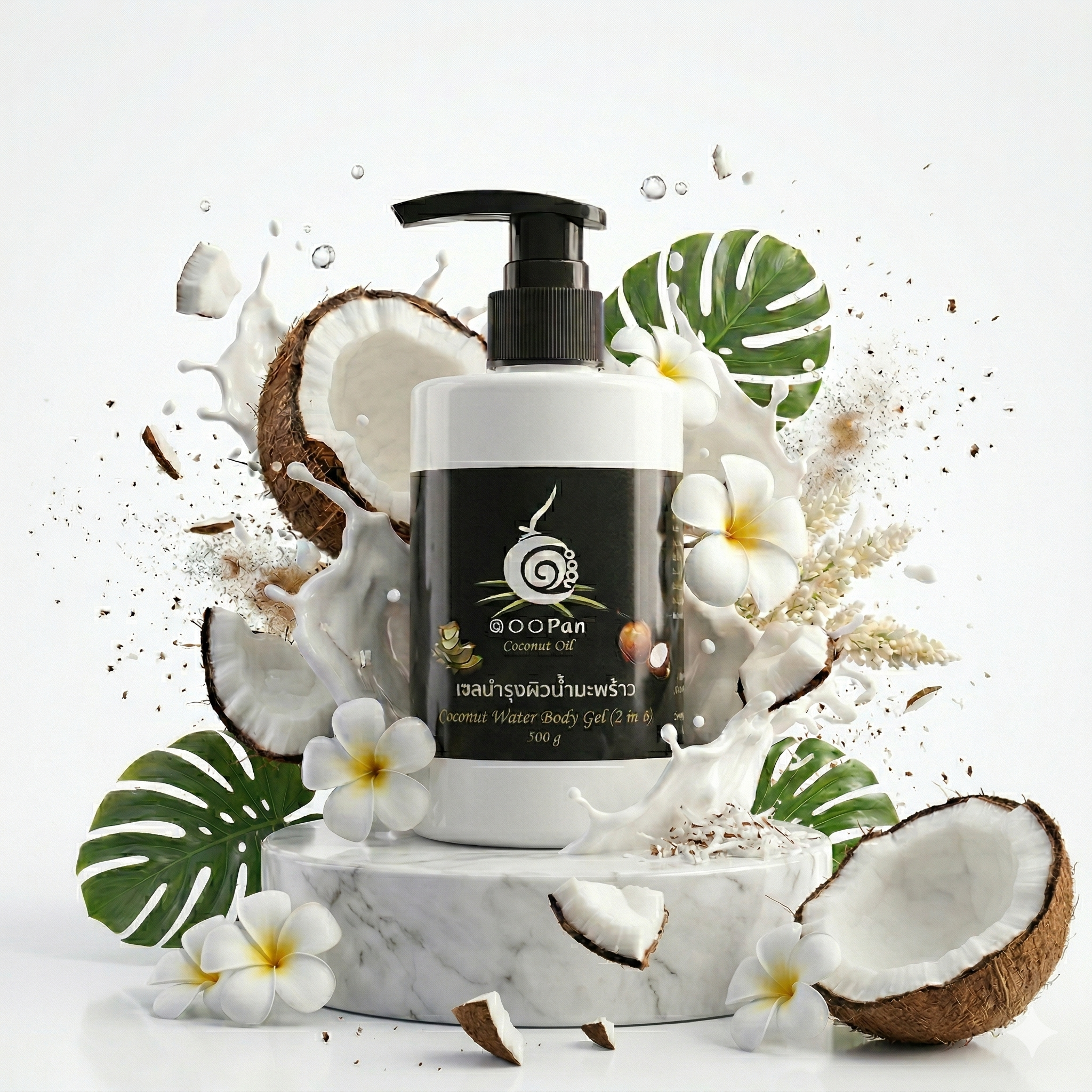 เจลบำรุงผิวน้ำมันมะพร้าว