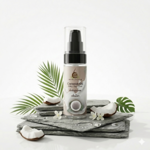 น้ำมันมะพร้าวบำรุงผมกลิ่นโมก 100พันมะพร้าว | OTOP บางสะพาน